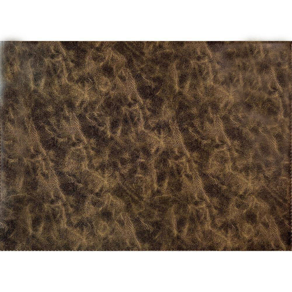 Writing Pad with Imitation Leather Insert, Light Brown