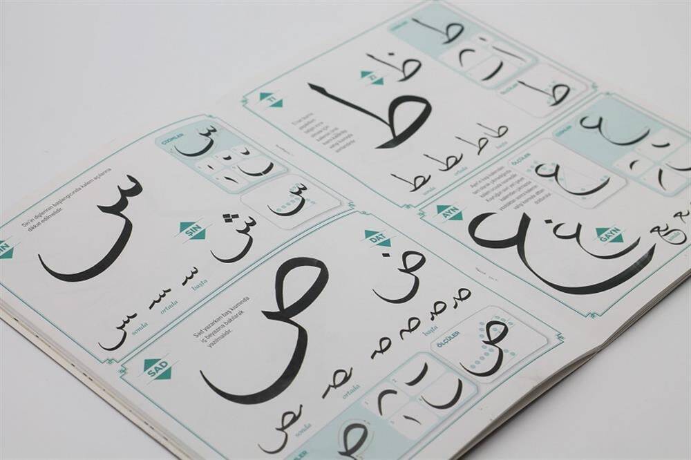 Calligraphy for Beginners Thuluth Writing Method by Ö.F.Dere