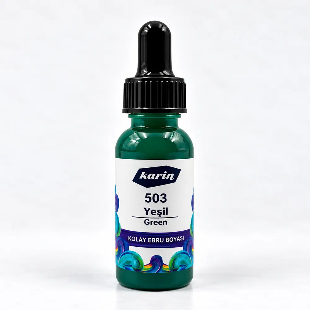 Karin Easy Marbling Paint 503 Green 30 cc
