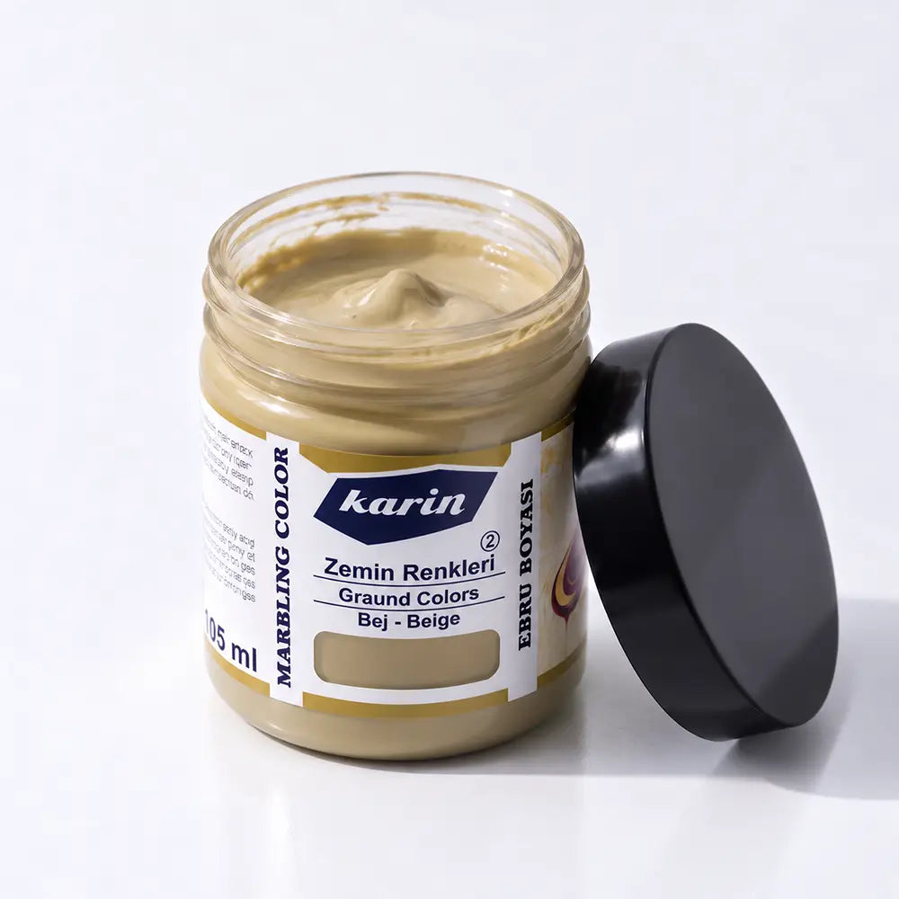 Karin Marbling Paint 904 Ground Colors - Beige 105 ml