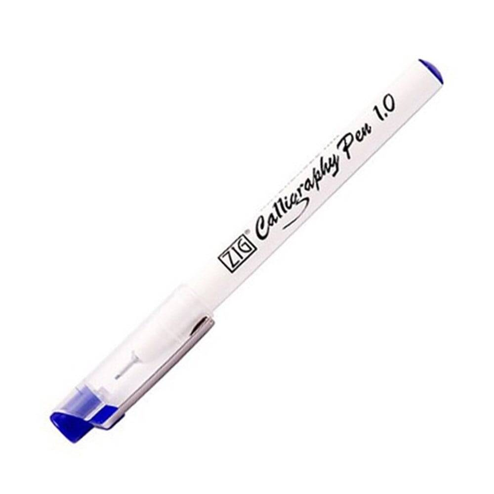 Zig Calligraphy Pen Kaligrafi Kalemi 1.0 mm Mavi PC-100