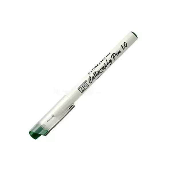 Zig Calligraphy Pen Kaligrafi Kalemi 1.0 mm Yeşil