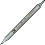 Zig Double-Ended Gilded Invitation Pen 102 Silver
