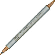 Zig Double-Ended Gilded Invitation Pen Ms-8000 Copper 123