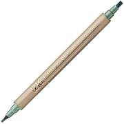Zig Double-Ended Gilded Invitation and Calligraphy Pen 2 mm + 3.5 mm 121 Metallic Green