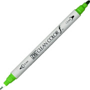 Zig Clean Color F Çift Uçlu Marker Kalem 047 May Grenn
