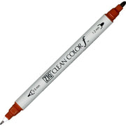 Zig Clean Color F Çift Uçlu Marker Kalem 060 Brown