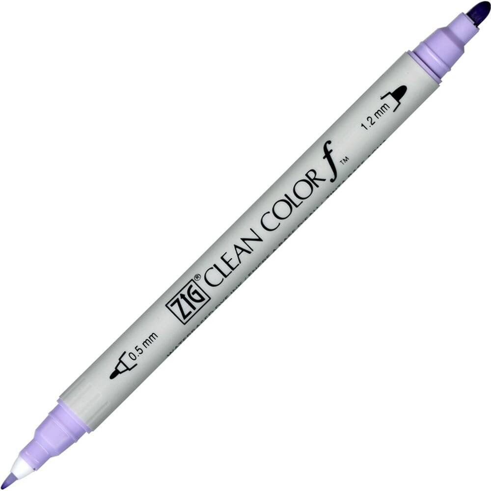Zig Clean Color F Double-Ended Marker Pen 083 Lilac