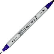 Zig Clean Color F Double-Ended Marker Pen 084 Deep Violet