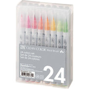 Zig Clean Color Real Brush Fırça Uçlu Marker Kalem Set 24 'Lü