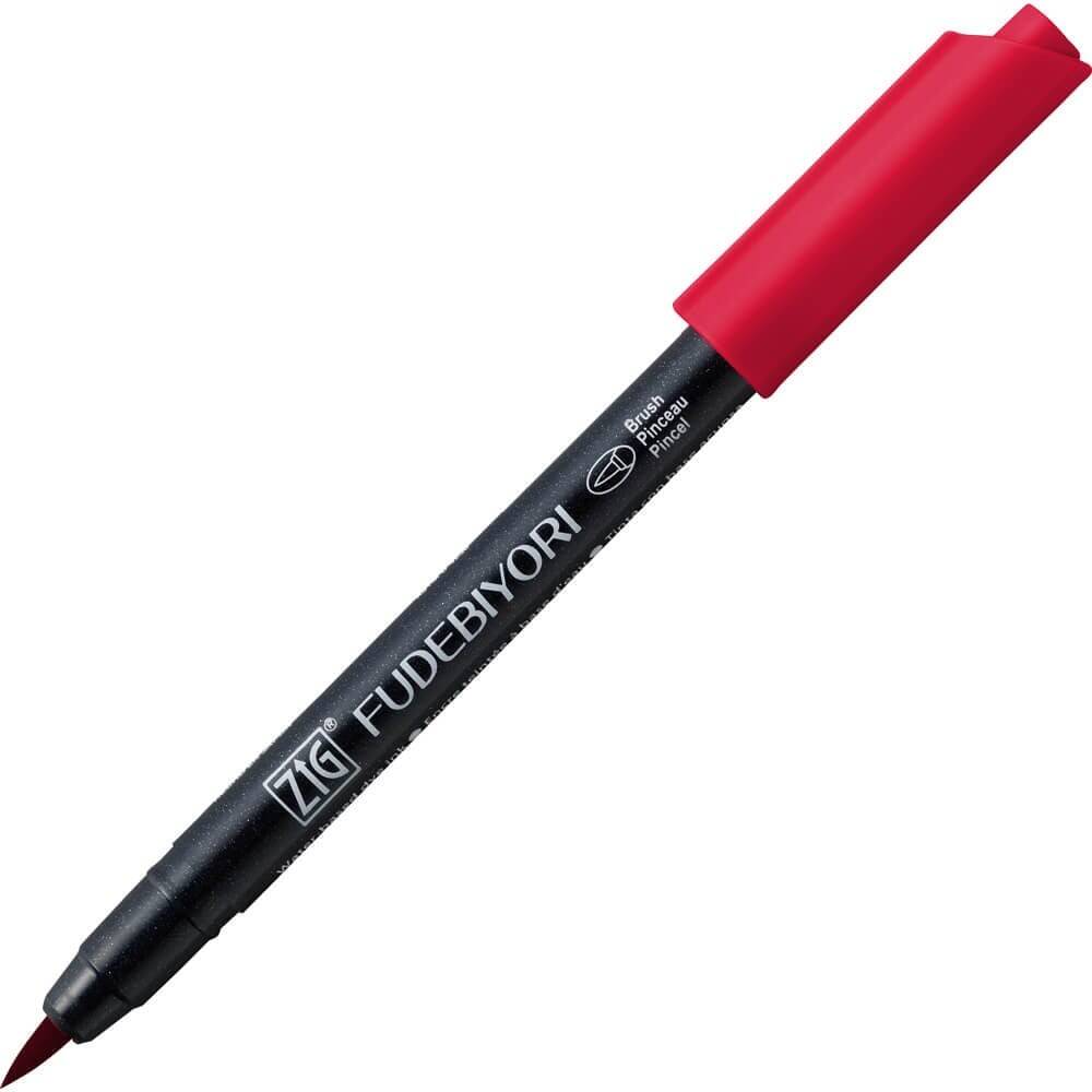 Zig Fudebiyori Brush Cbk-55n 024 Wine Red