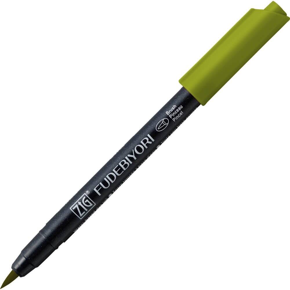 Zig Fudebiyori Brush Cbk-55n 043 Olive Green