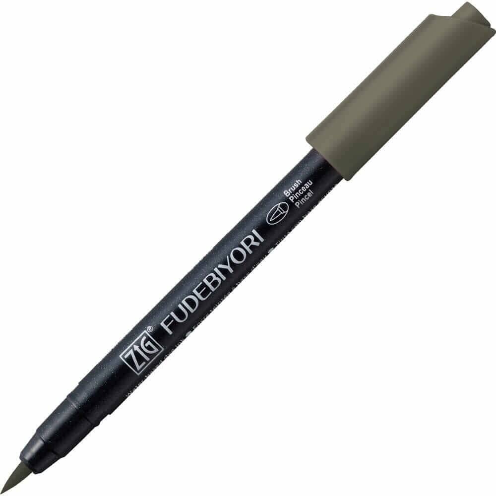 Zig Fudebiyori Brush Cbk-55n 094 Gray Brown