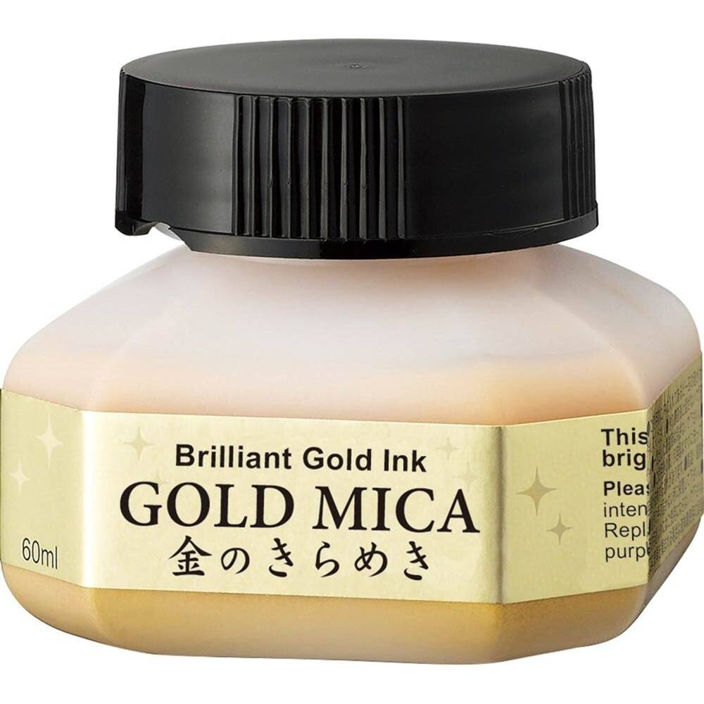 Zig Gold Mica Metallic Gold Color Ink 60 ml