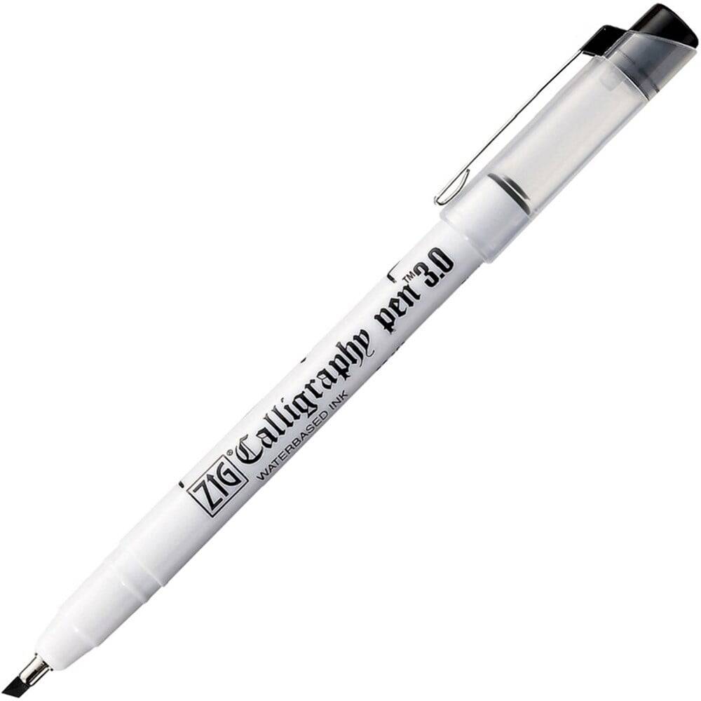 Zig Calligraphy Pen Black 3.0 mm