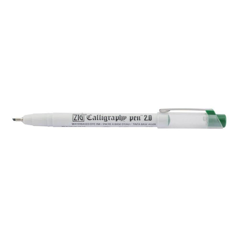 Zig Liner Pen Green 2.0 mm