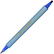 Zig Calligraphy Pen Double Tip 2 mm + 3.5 mm 030 Blue