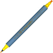 Zig Kaligrafi Kalemi Çift Uçlu 2 mm - 3.5 mm 050 Sarı