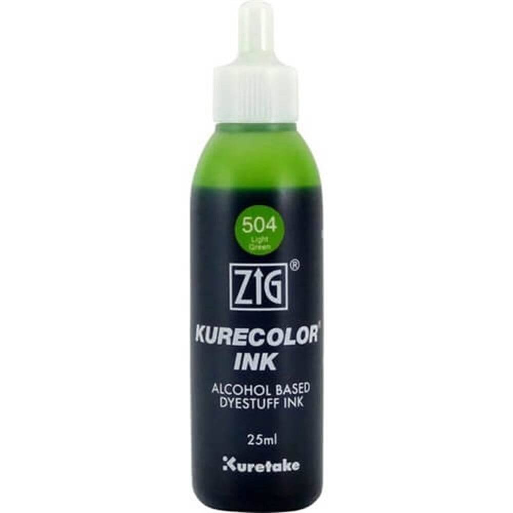 Zig Kurecolor Mürekkep 25 ml 504 Light Green