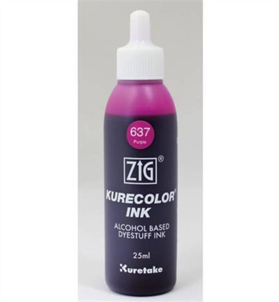 Zig Kurecolor Mürekkep 25 ml 637 Purple
