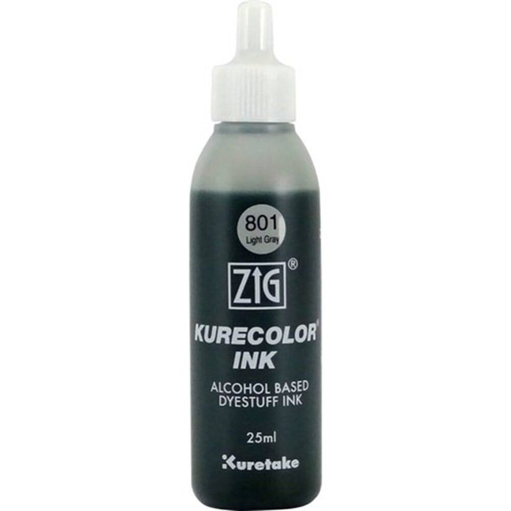 Zig Kurecolor Mürekkep 25 ml 801 Light Gray