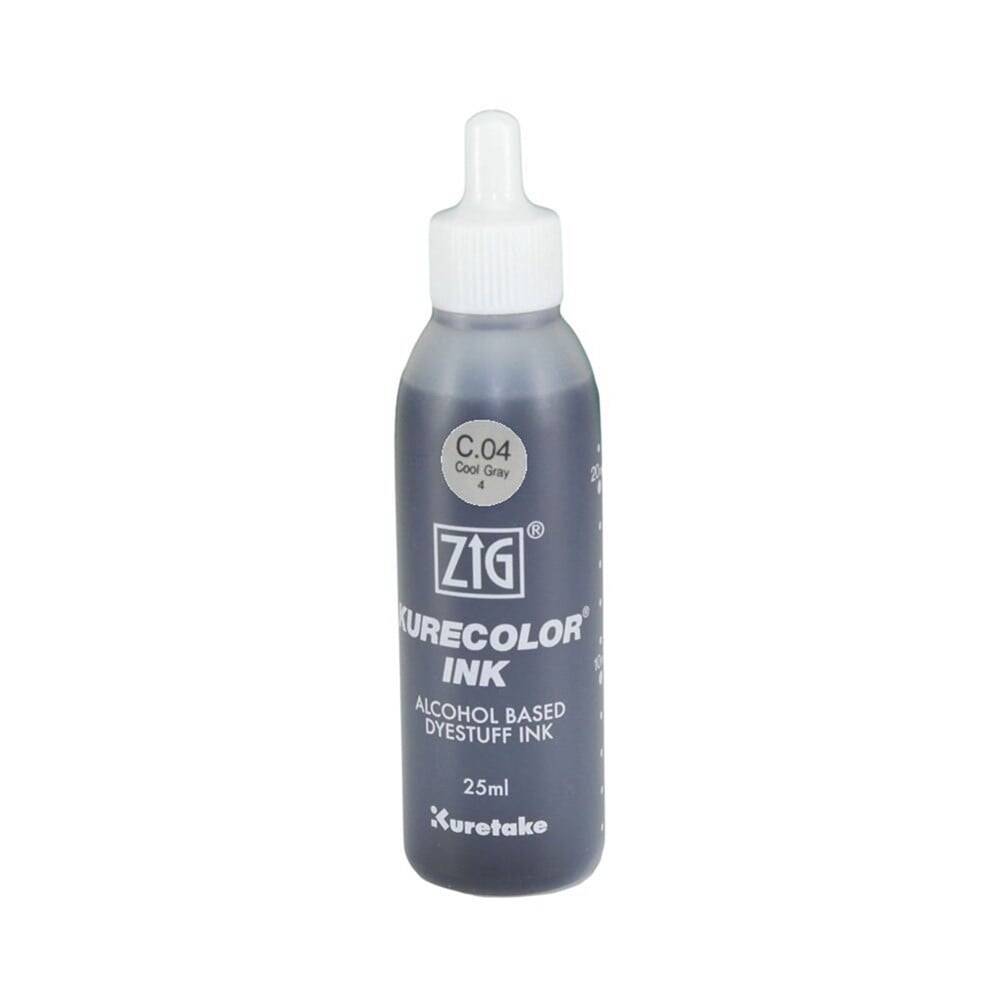 Zig Kurecolor Mürekkep 25 ml Cool Gray 4