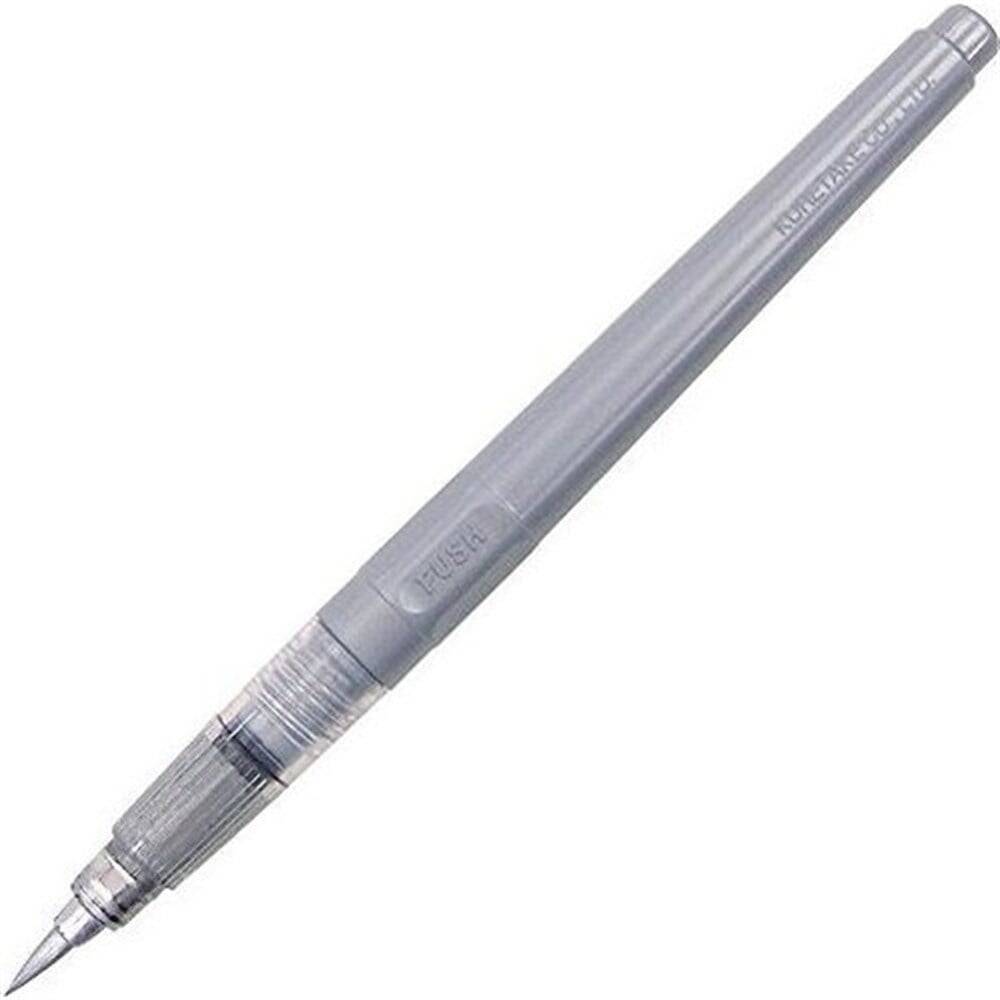 Zig Kuretake Fude Pen - 'Chuji' - Silver