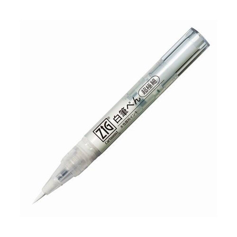 Zig Mangaka Brush Pen White