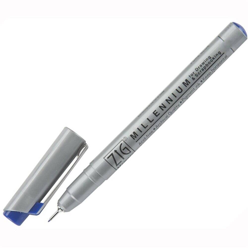 Zig Millennium Teknik Çizim Kalemi 0.35 mm Pure Blue 030