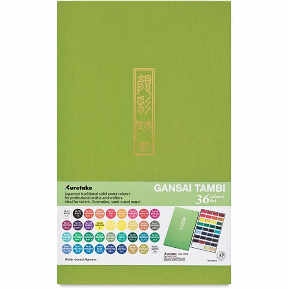 Zig Pigment Gansai Tambi Watercolor Set of 36