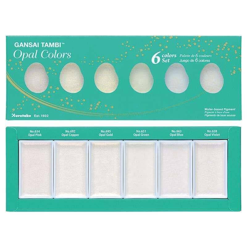 Zig Pigment Gansai Tambi Suluboya Seti 6'Lı