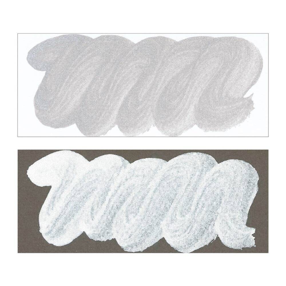 Zig Silver Mica Metallic Silver Color Ink 60 ml